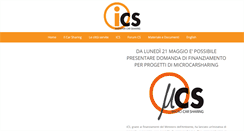 Desktop Screenshot of icscarsharing.it